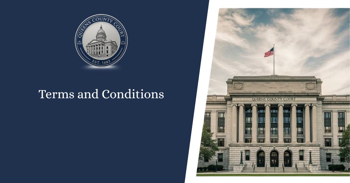 Terms and Conditions